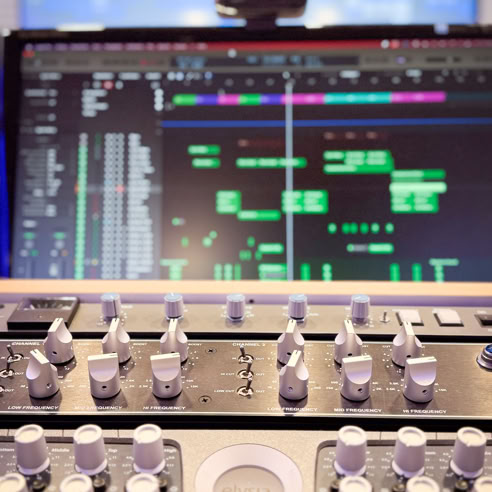 Musikstudio, Mixer, Studio Bremen