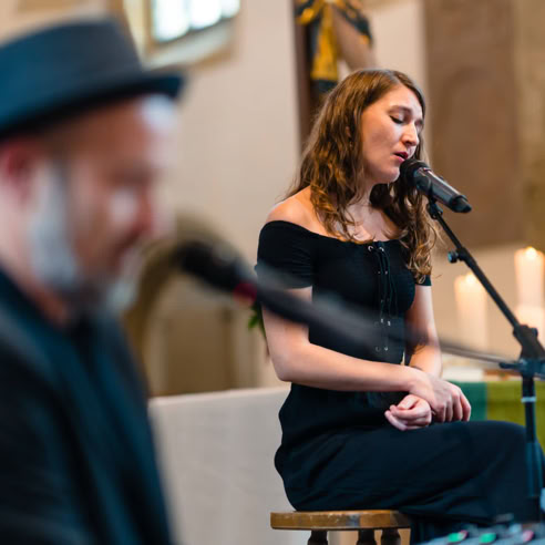 Wave&Sound, Duo, handgemachte Musik, akustische Musik, Leopold Hartzsch, Kathrin Dietz